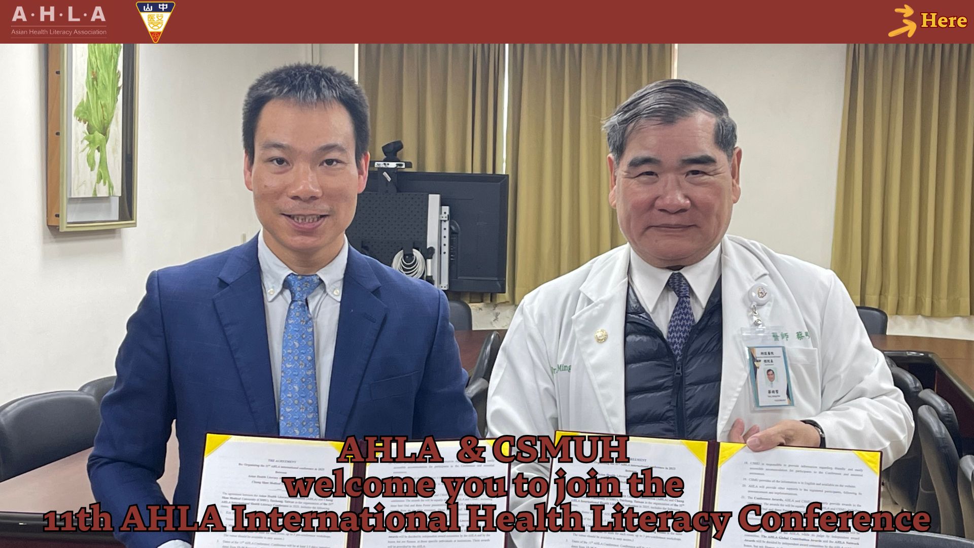 Welcome to the 11th AHLA International Health Literacy Conference